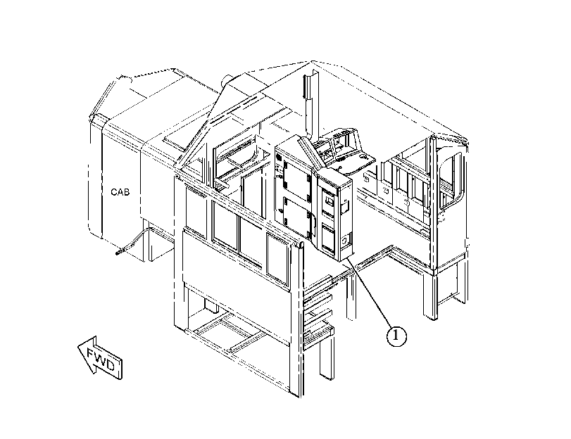 CABINET GP-CONTROL 4728258 CAT
