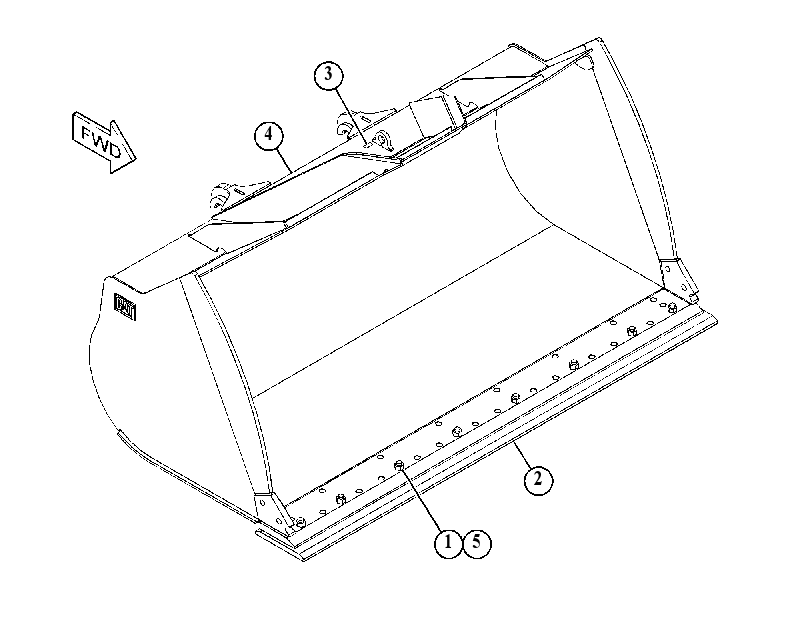 BUCKET GP-COAL 4397349 CAT