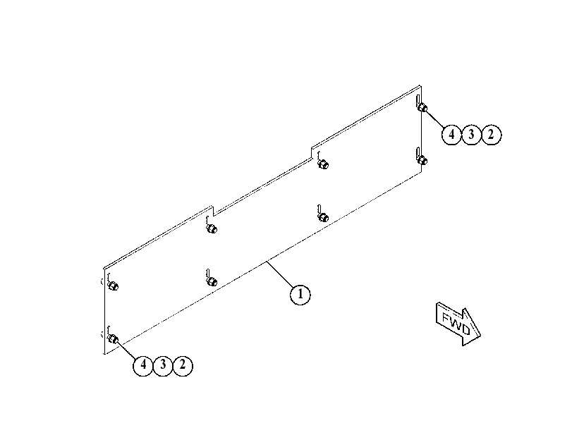 PLATE GP 4697467 CAT