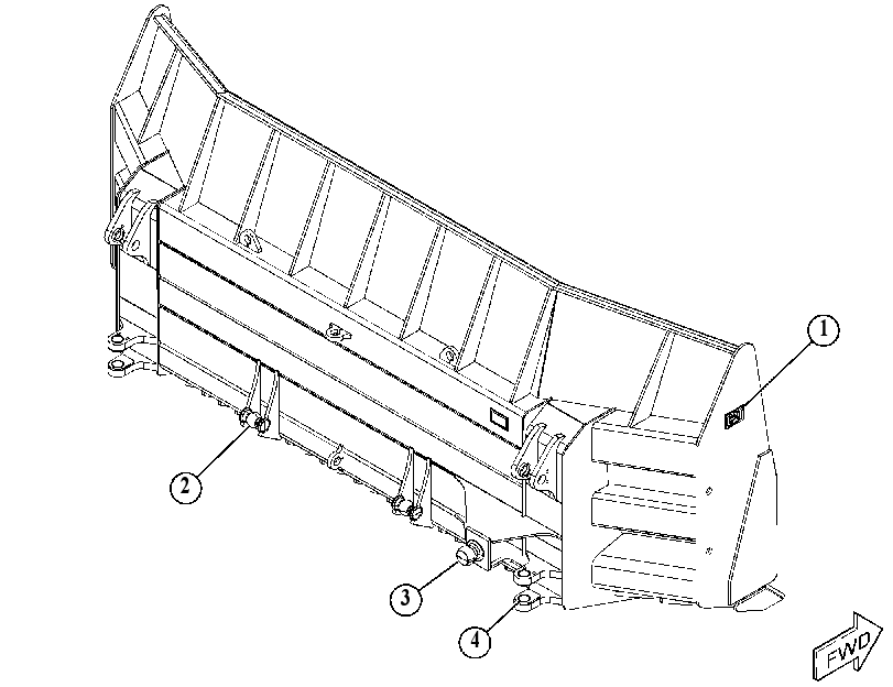 BLADE AS-UNIVERSAL 4390323 CAT