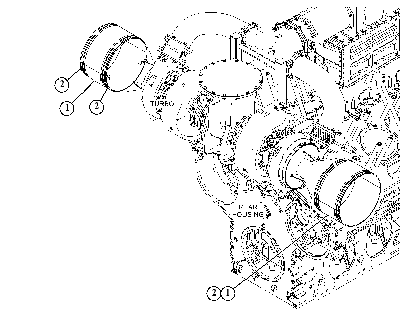 HOSE GP-ENGINE 4965264 CAT