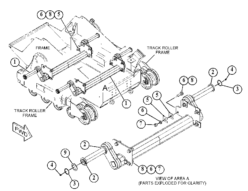 AXLE GP-UNDERCARRIAGE 4209900 CAT