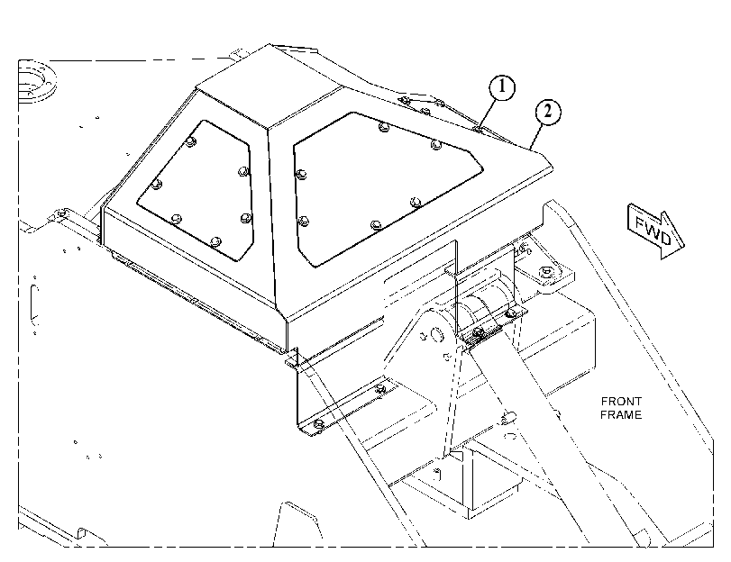 COVER GP-CONTROL VALVE 4675135 CAT
