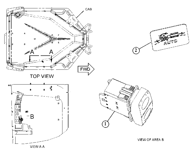 CONTROL AR-ELECTRIC 4832354 CAT