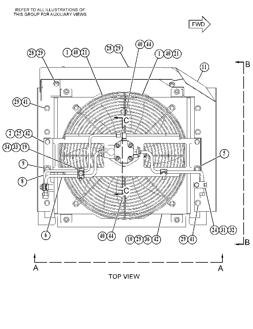 COOLER & MTG GP-TRANSMISSION 4862552 CAT
