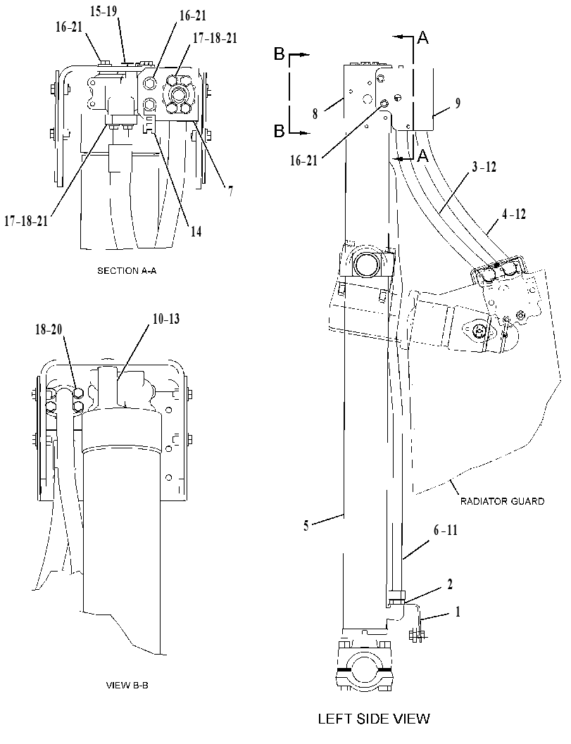 CYLINDER & LINES GP-LIFT 3710551 CAT