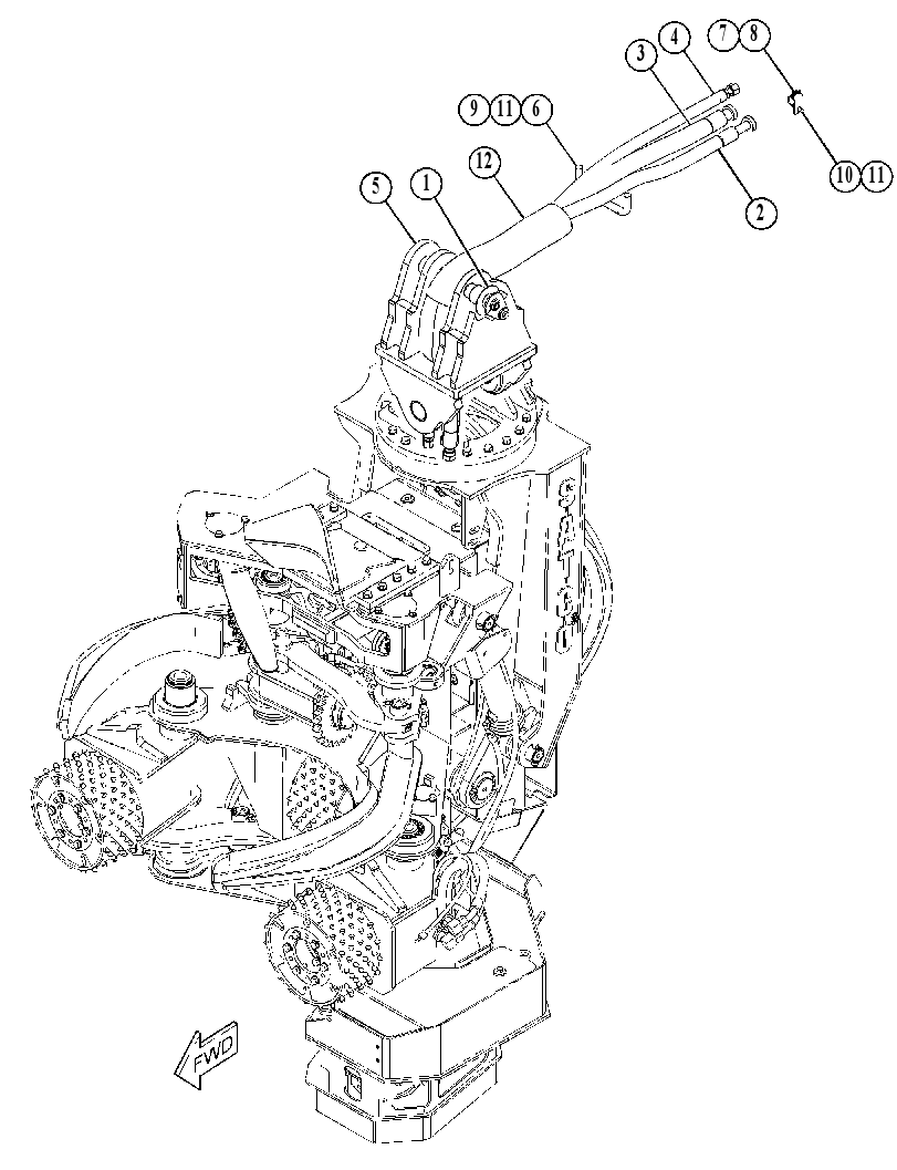 LINES GP-HARVESTER 4659395 CAT