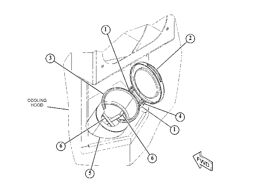 FILL PORT AS 4620667 CAT