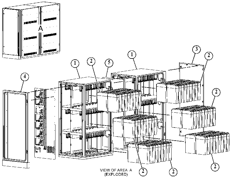 ENCLOSURE GP-POWER SUPPLY 4878702 CAT