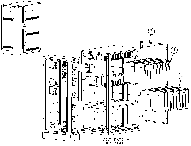ENCLOSURE GP-POWER SUPPLY 4878703 CAT