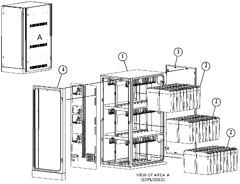 ENCLOSURE GP-POWER SUPPLY 4878693 CAT