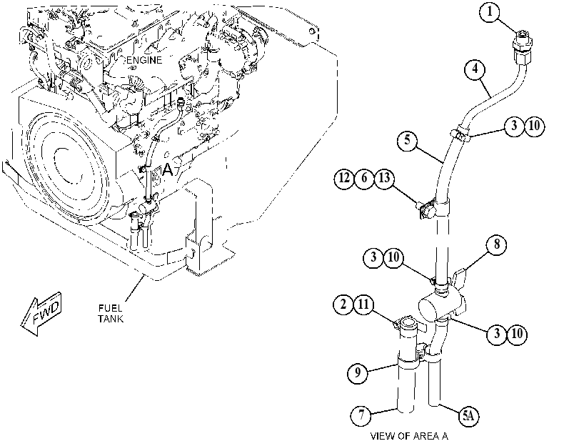 DRAIN GP-COOLANT 4627089 CAT
