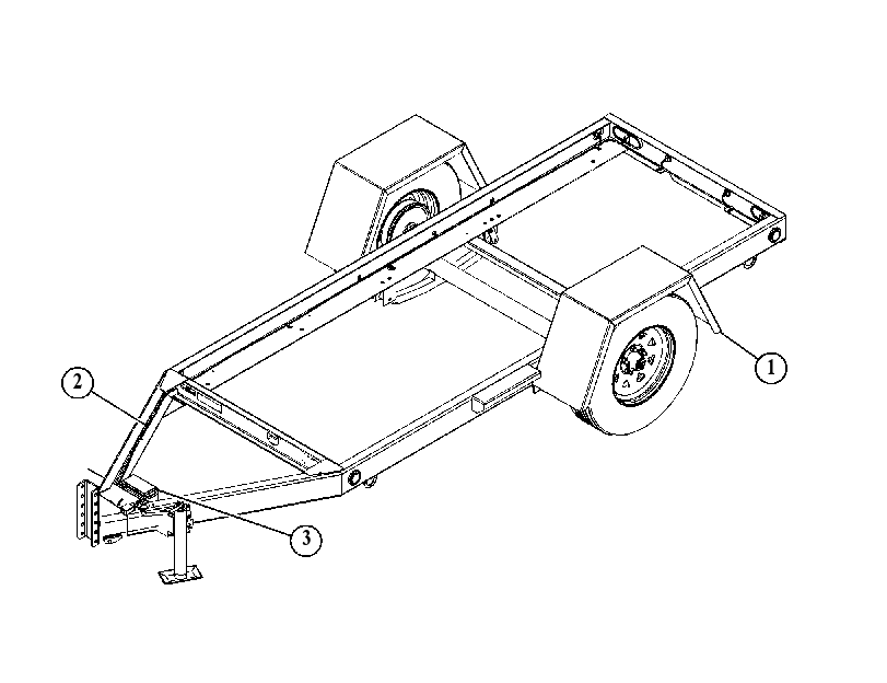 TRAILER GP 4861301 CAT