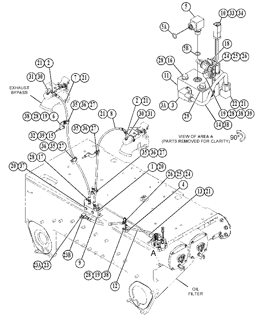 CONTROL & LINES GP-BYPASS 4728143 CAT
