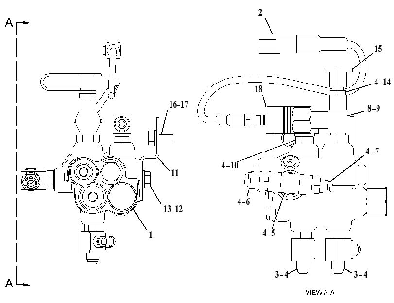 VALVE & MTG GP-ACCUM CHARGING 4236076 CAT