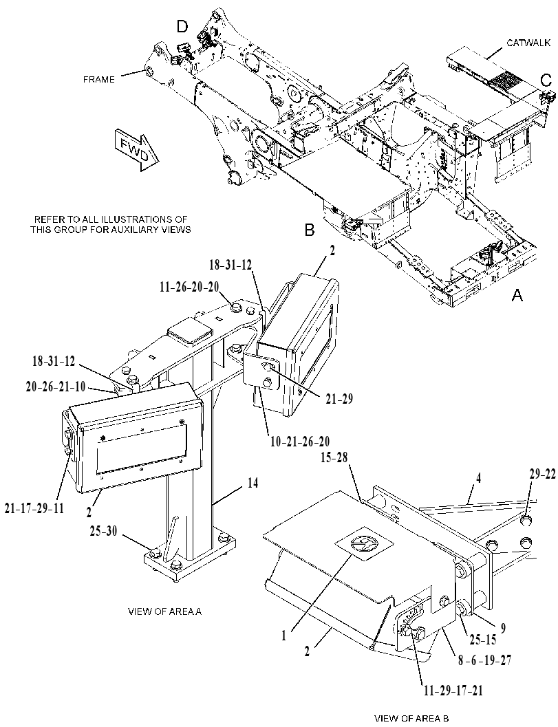 BOX & MTG GP-OBJECT DETECTION 3911800 CAT
