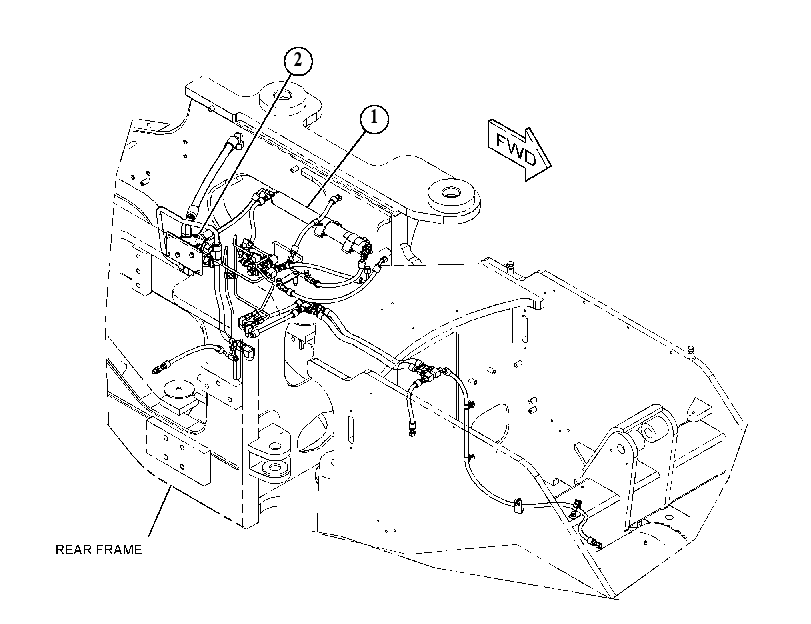CONTROL AR-SERVICE BRAKE 4303541 CAT