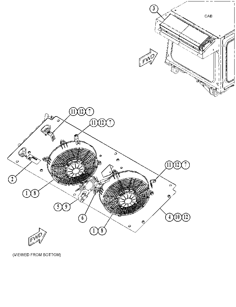 FAN GP-CONDENSER 4679721 CAT