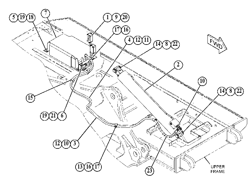 CONTROL GP-CAB TILT 4431585 CAT