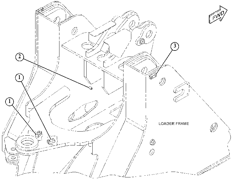 BOSS GP-LOADER FRAME 4647860 CAT