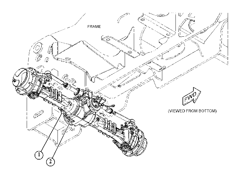 AXLE & MOUNTING GP 4943648 CAT