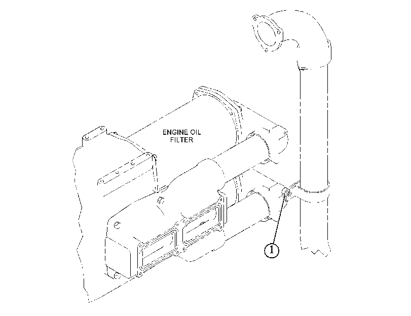 SPACER GP-ENGINE OIL LINE 4816949 CAT