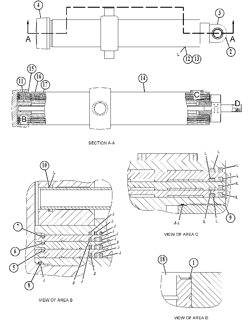 CYLINDER GP-EJECTOR 4239982 CAT