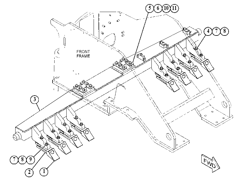 CLEANER BAR GP 4559210 CAT