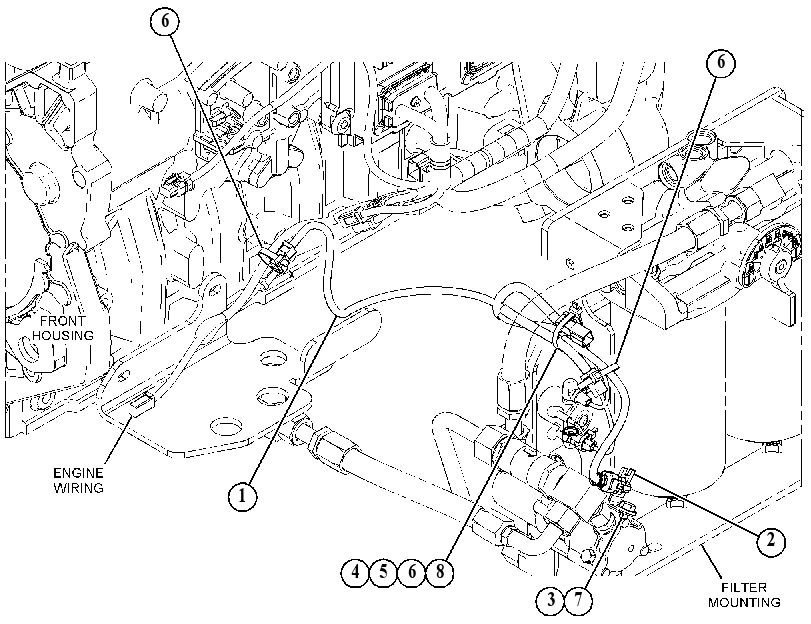 WIRING GP-FUEL PUMP 4739404 CAT