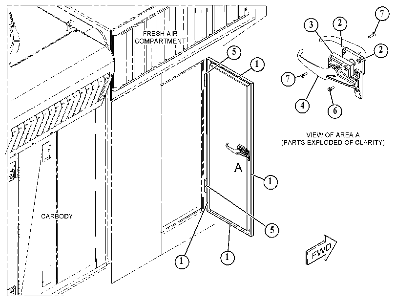 DOOR AS 4714377 CAT