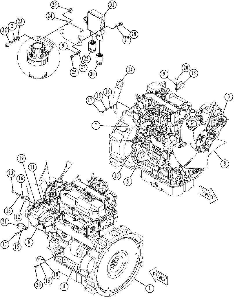COMPONENT GP 4650297 CAT