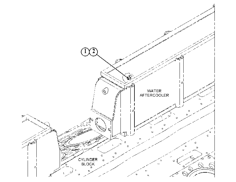 PLUG GP-AFTERCOOLER 4165213 CAT