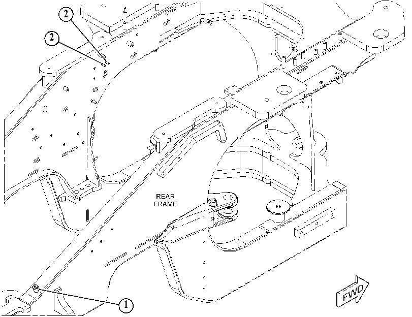 BOSS GP-LOADER FRAME 4342600 CAT