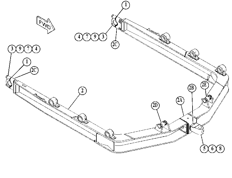 C-FRAME GP-POWER ANGLING 4621593 CAT