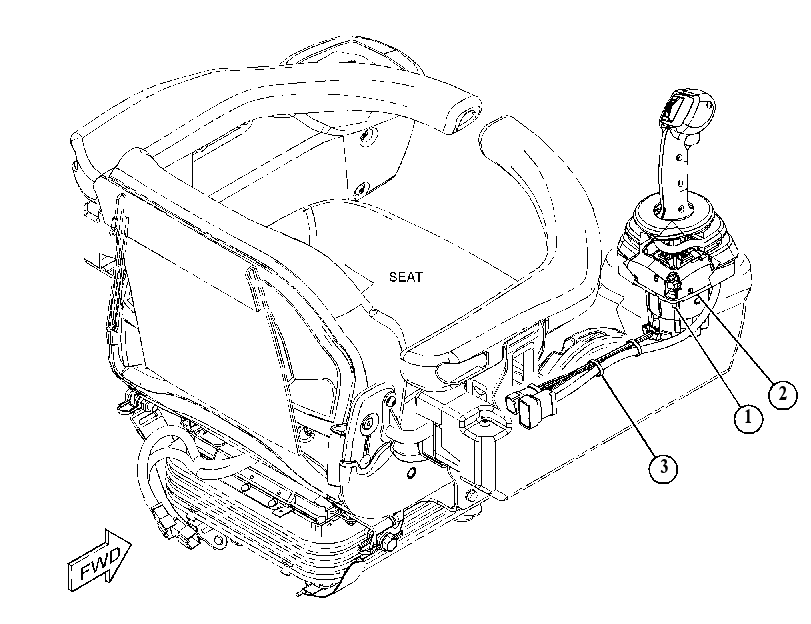 Управление электрогидравлическое 3456580 CAT