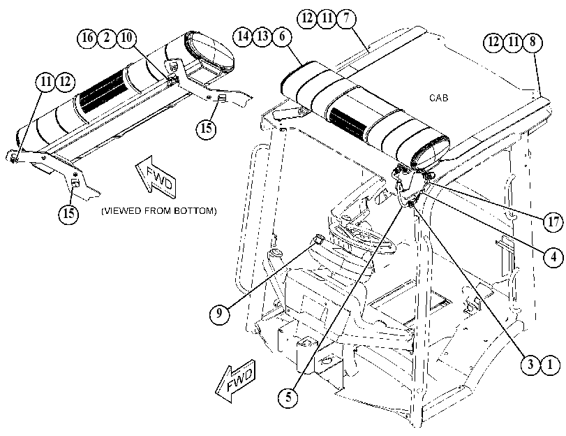 LIGHTING GP-CAB 3984102 CAT
