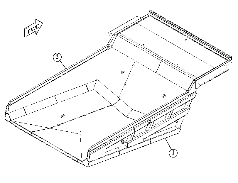 BODY GP-TRUCK 4995834 CAT