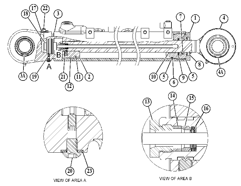 CYLINDER GP-ANGLING 4863586 CAT