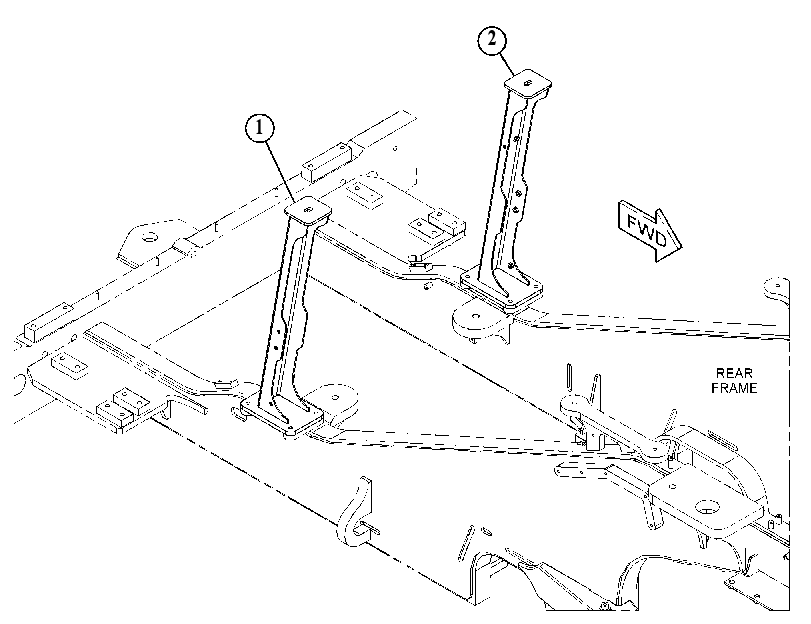 SUPPORT GP-FRAME 4727283 CAT