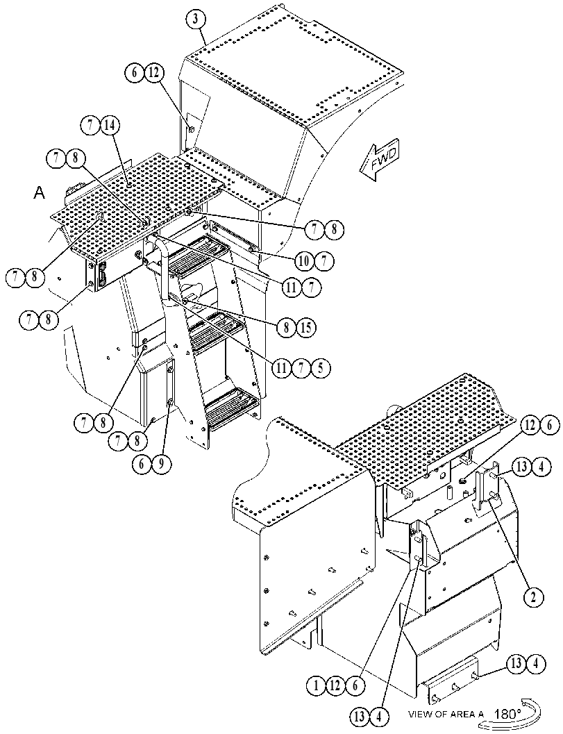 PLATFORM GP-SERVICE 4583957 CAT