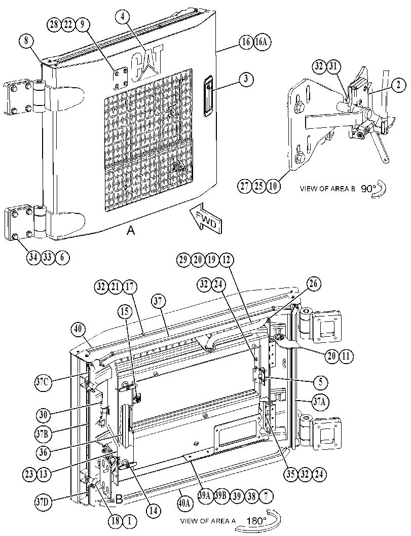 KIT-DOOR 4752080 CAT