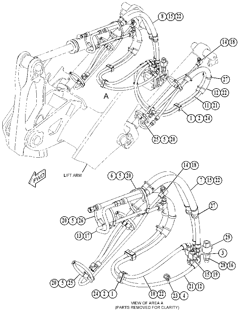LINES GP-LIFT & TILT 3996547 CAT