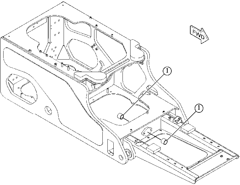 CASE & FRAME AS 2493601 CAT