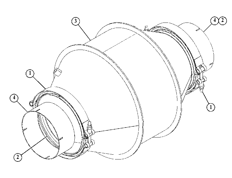 CONVERTER GP-CATALYTIC 3780935 CAT