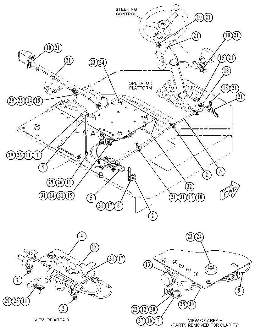 Проводка освещения 4559776 CAT