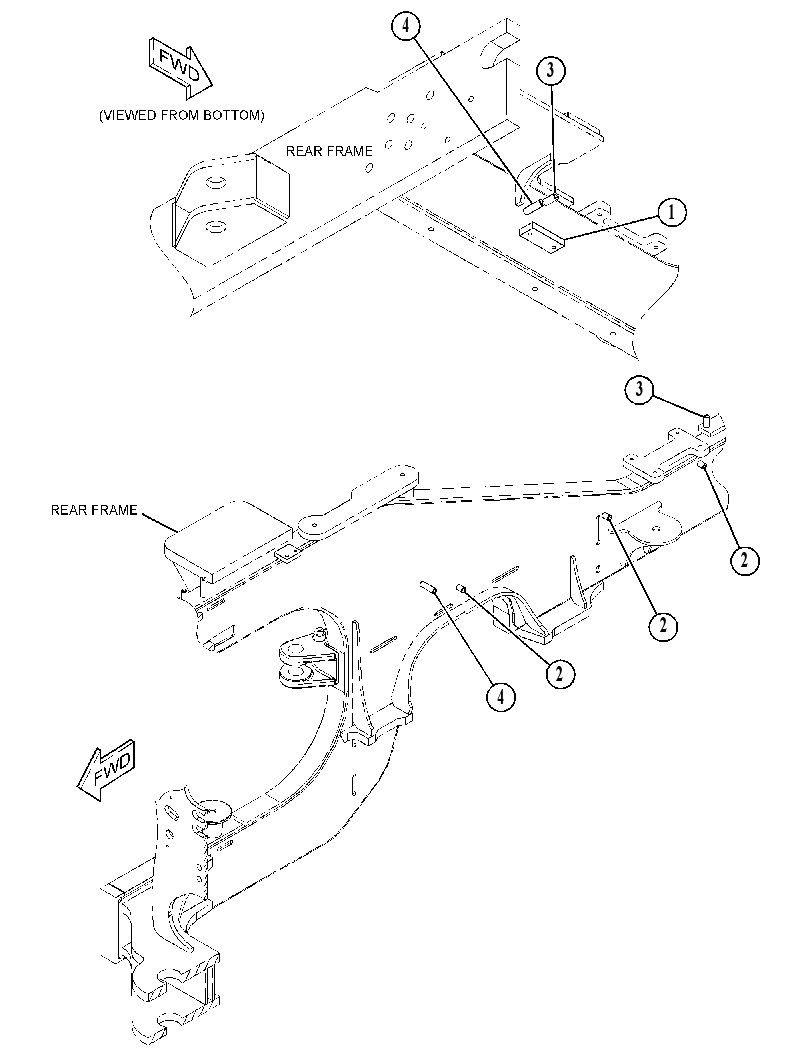 BOSS GP-REAR FRAME 4651455 CAT