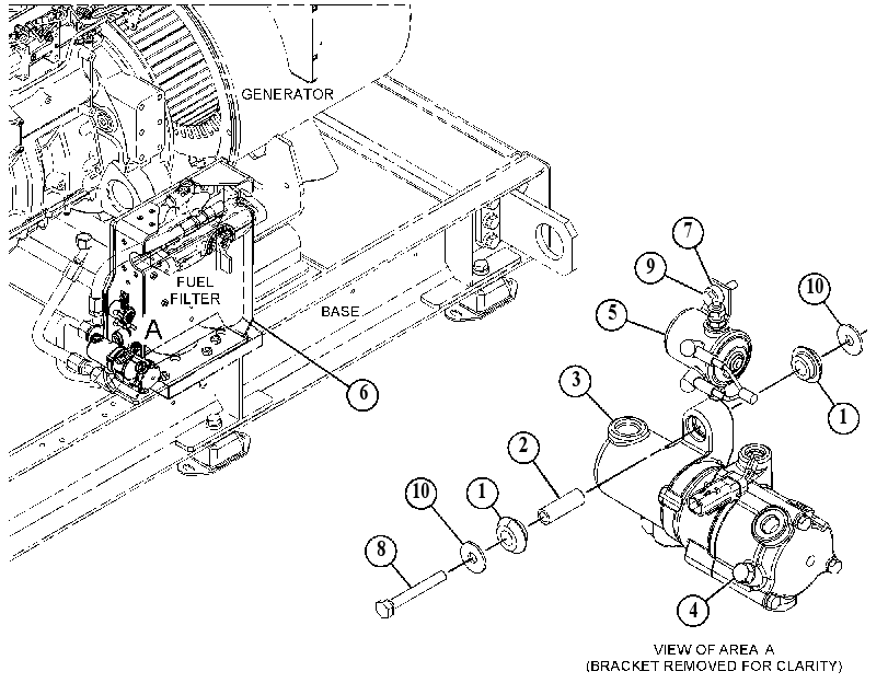 MOUNTING GP-PRIMING PUMP 4637703 CAT
