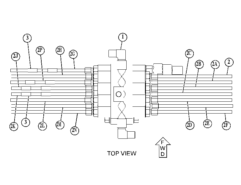 VALVE & LINES GP 4651700 CAT