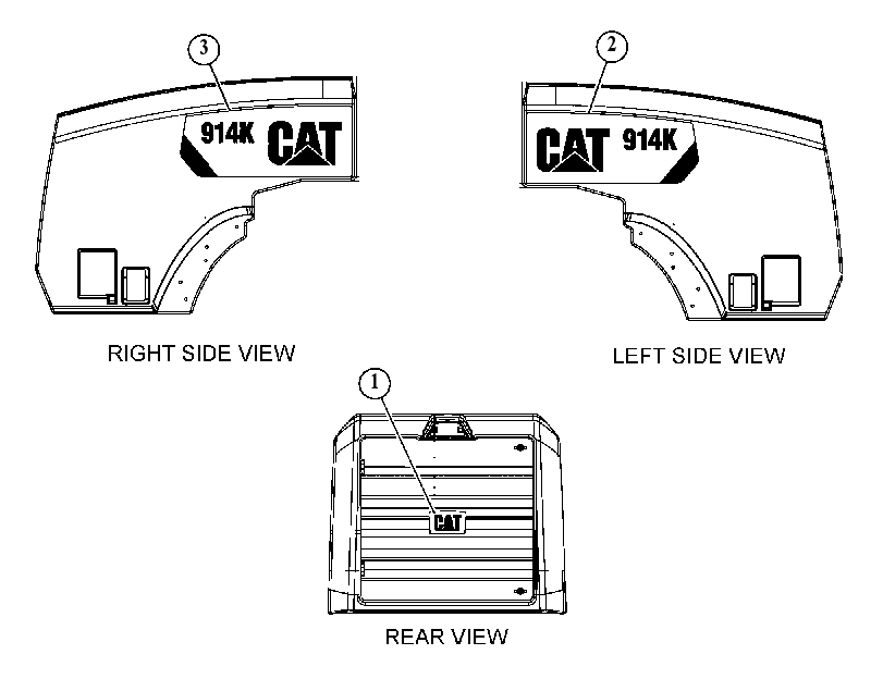 Плёнка 4861816 CAT