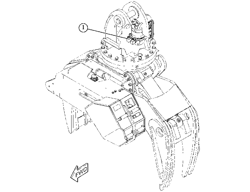 CONNECTOR GP-HYDRAULIC 4691446 CAT